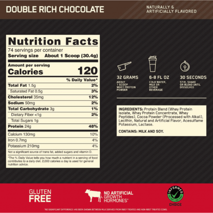 GOLD STANDARD WHEY 2LBS